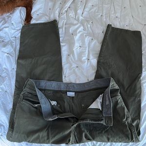 Columbia Green khakis